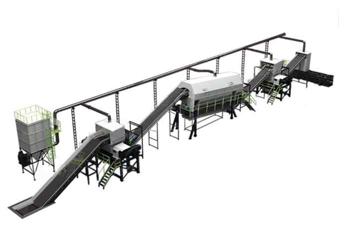 Industrial Solid Waste (RDF SRF) Recycling System