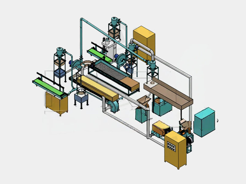 Waste Tire Recycling Line: Green Recycling, Efficient Utilization